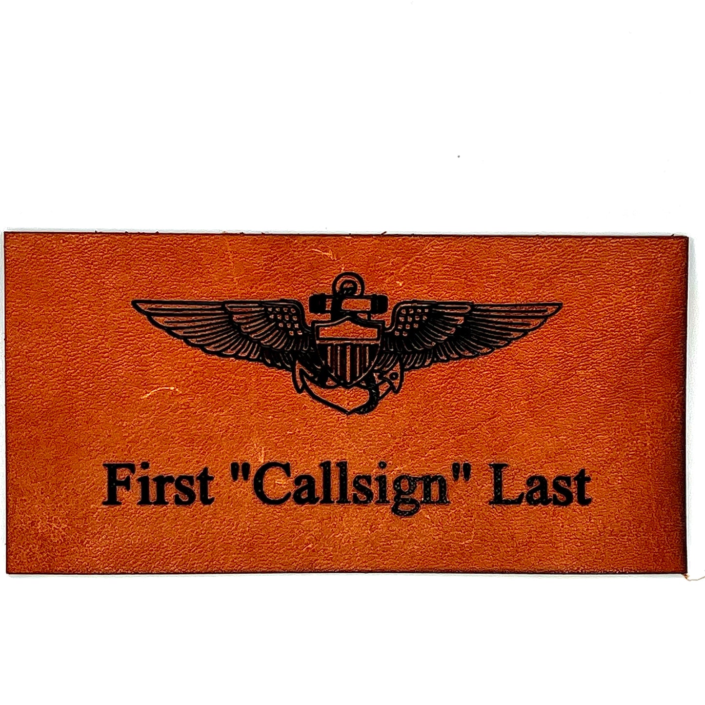 Catch-All Tray - Naval Aviator Wings Engraved