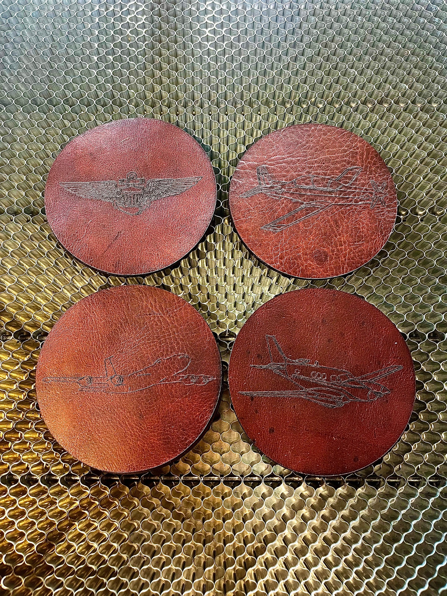 Leather Coasters - Doomsday Package
