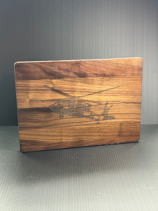 Laser Engraved Walnut Cutting Board