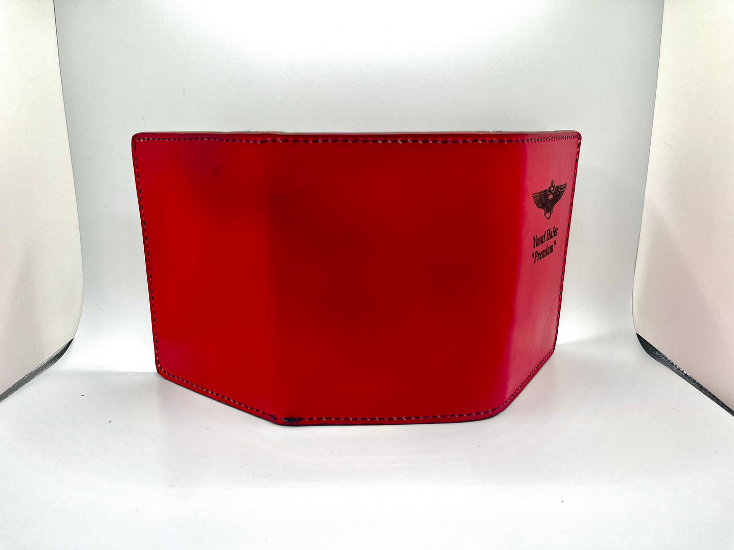 "Co-Pilot" Trifold - Fire Engine Red Cover / Black Liner