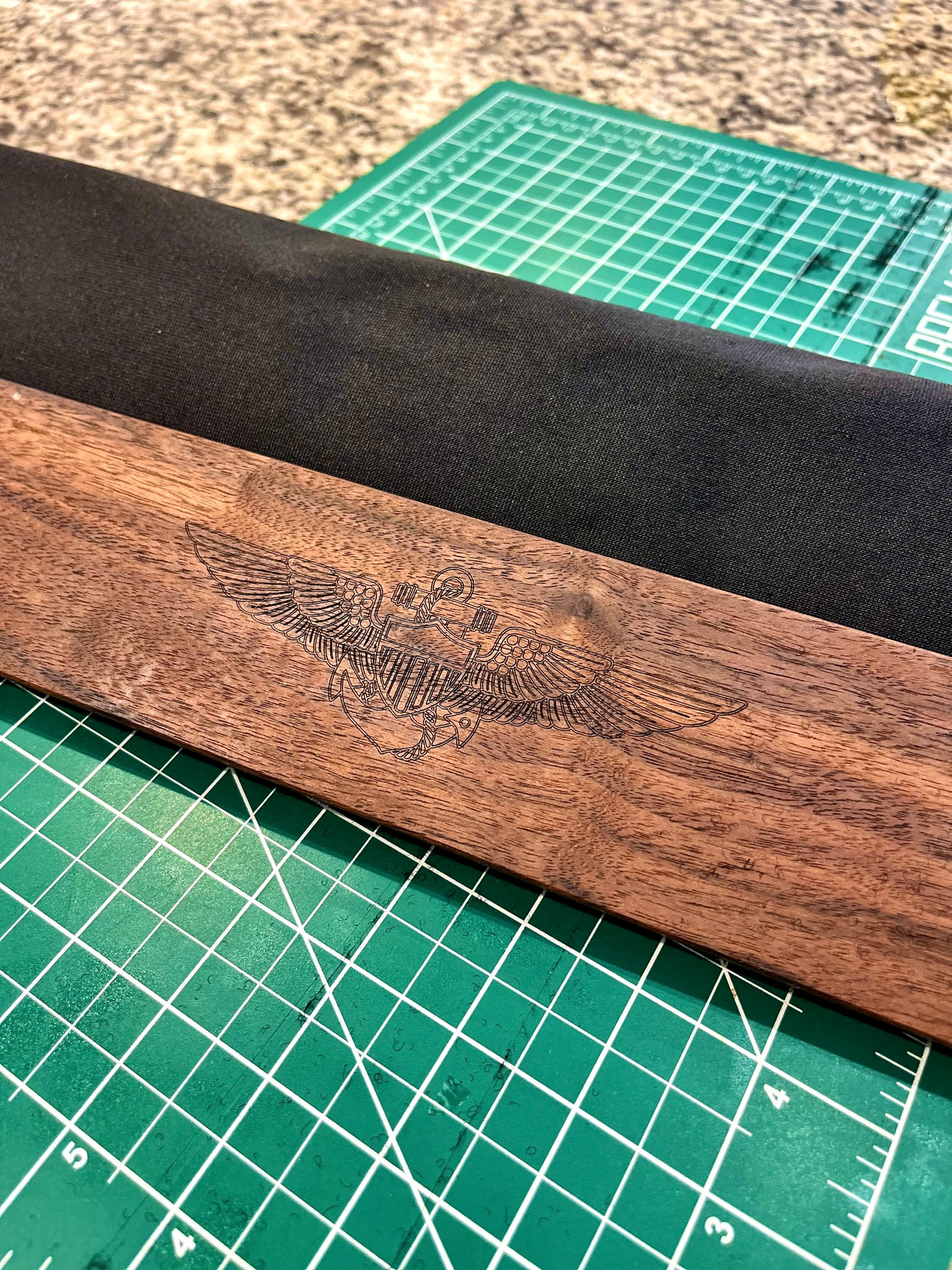 Wood Scroll Patch Roll-Up