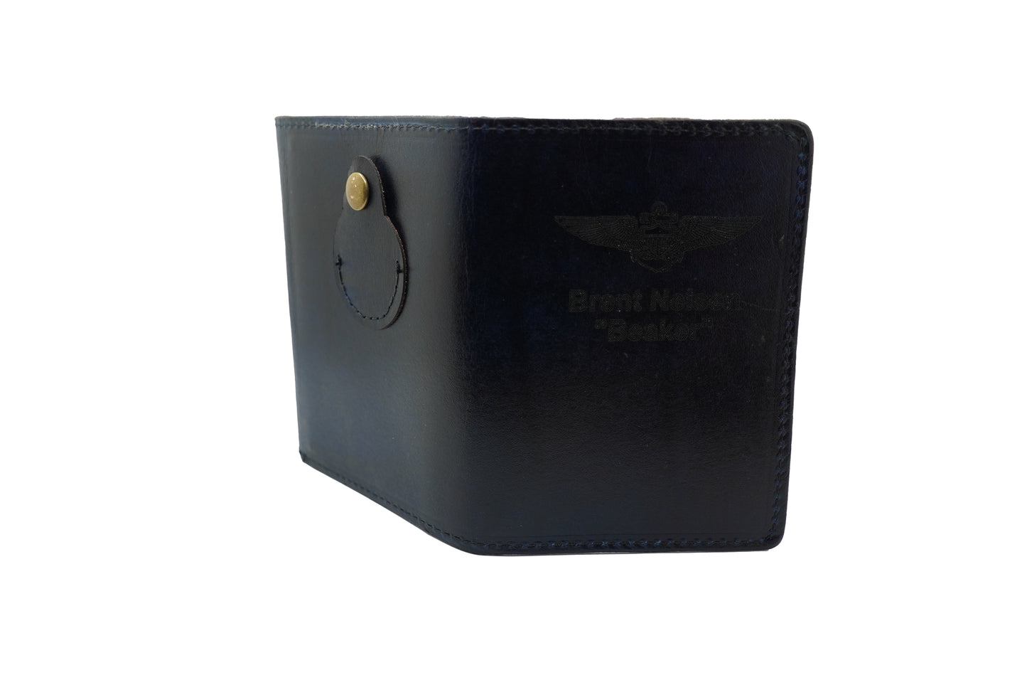 "Co-Pilot" Trifold - Royal Blue Cover / Black Liner