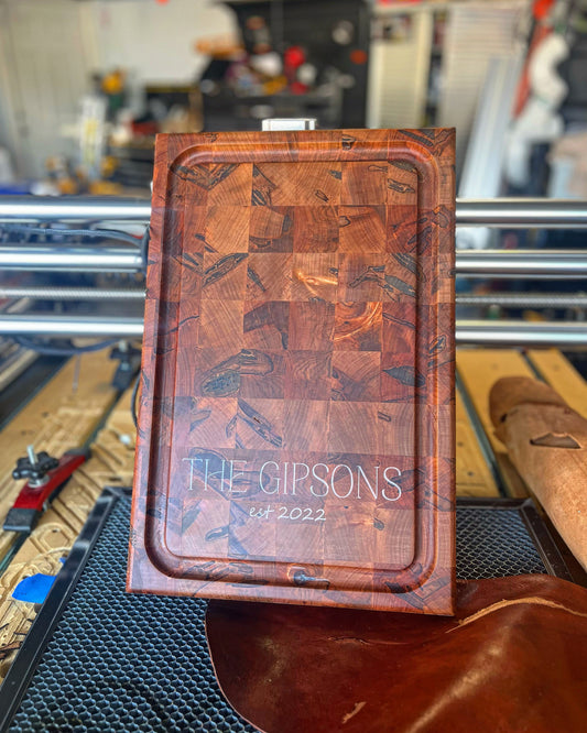 End Grain Cutting Board