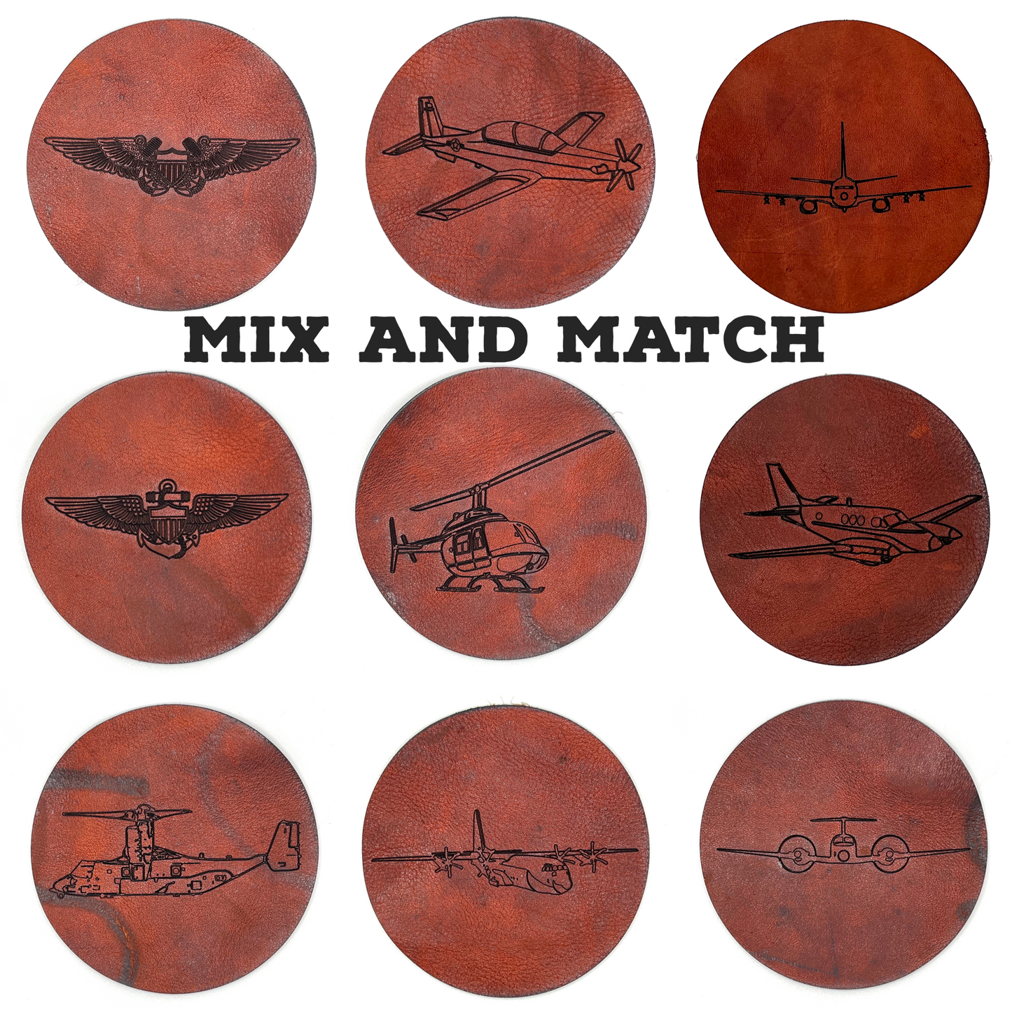 Mix and Match Individual Coasters