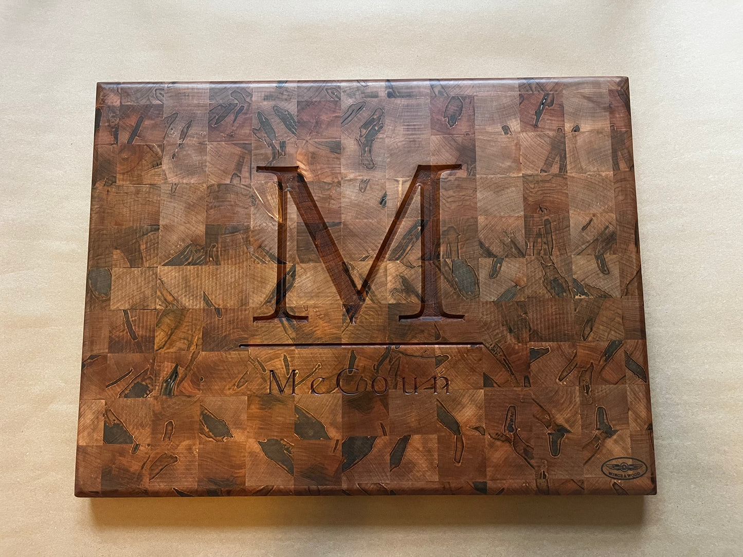 End Grain Cutting Board